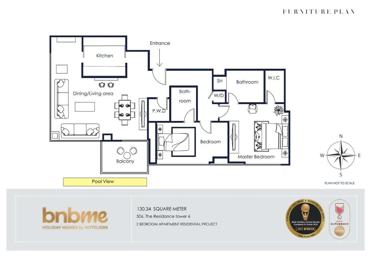 Bnbmehomes - The Residences Dubaj Apartament