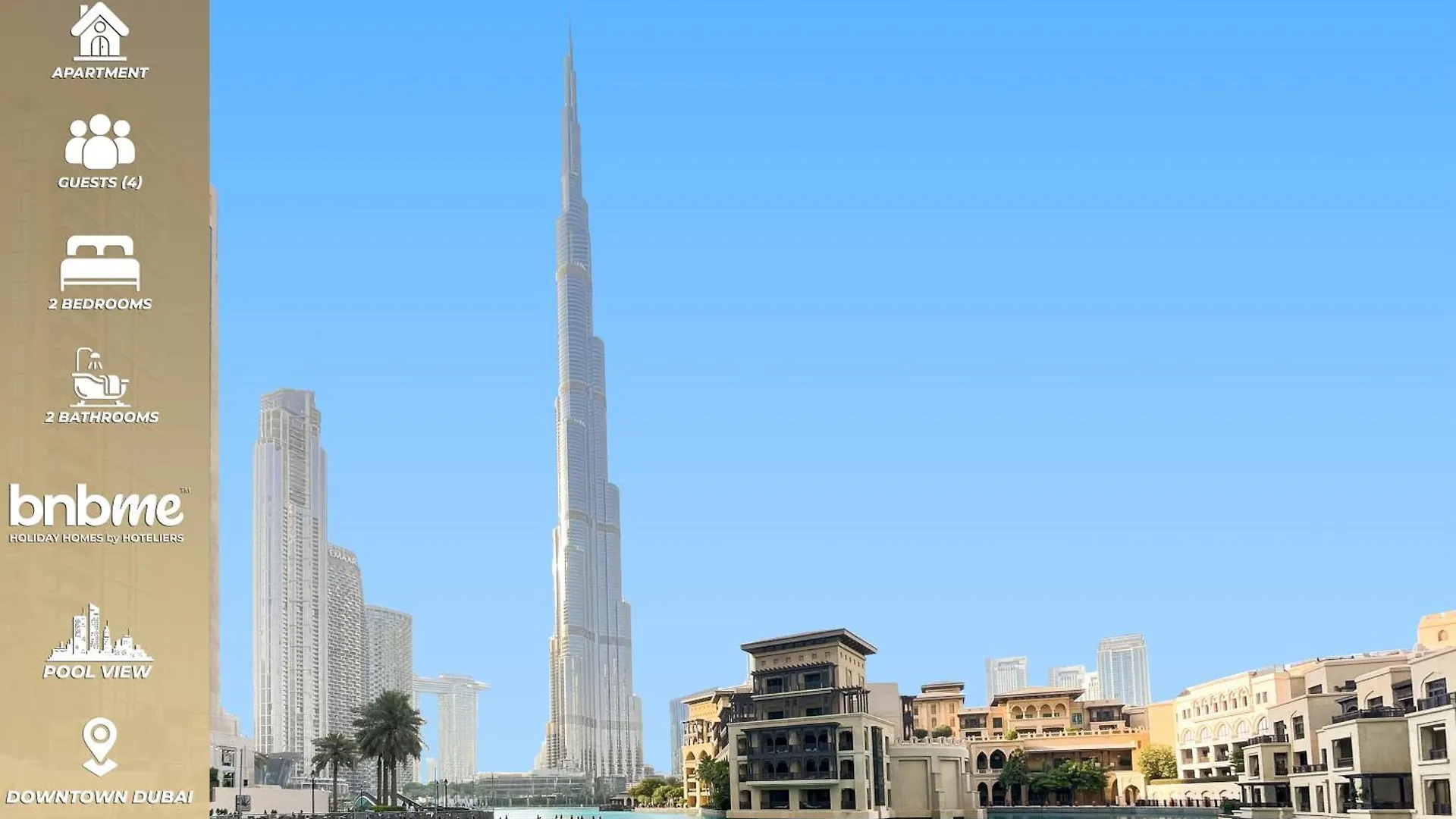 Bnbmehomes - The Residences Dubaj